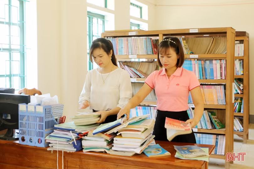 Trường lớp khang trang, sạch đẹp đón học sinh Hà Tĩnh tựu trường