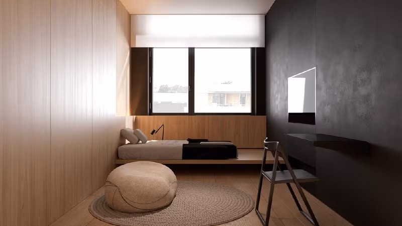 Căn hộ tối giản giúp gia chủ thoát khỏi lo toan bộn bề