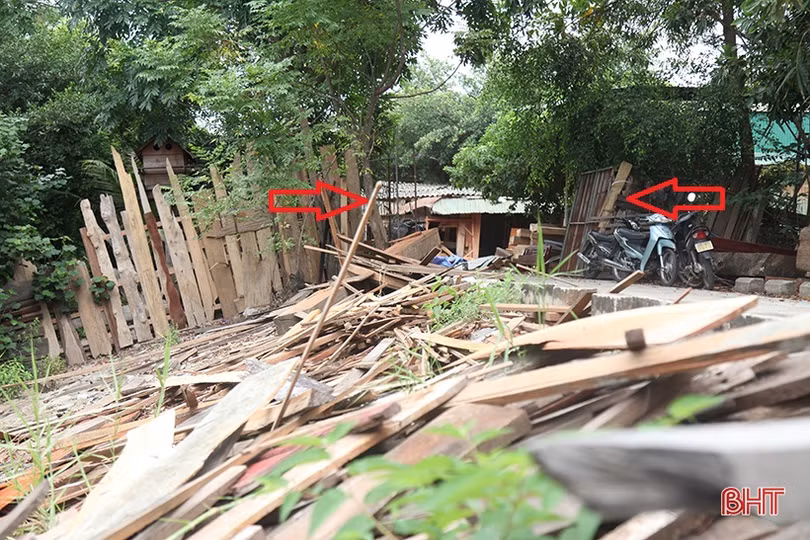 Doanh nghiệp chế biến gỗ lấn chiếm đê tả Nghèn, bao giờ sự việc được giải quyết?