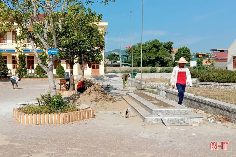 Trường lớp khang trang, sạch đẹp đón học sinh Hà Tĩnh tựu trường