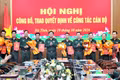 Bộ CHQS tỉnh điều động, bổ nhiệm 28 cán bộ