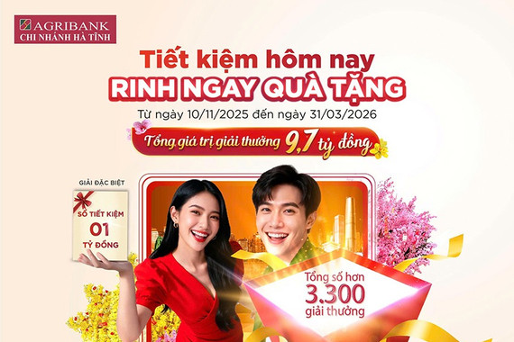 "Tiết kiệm hôm nay – Rinh ngay quà tặng"