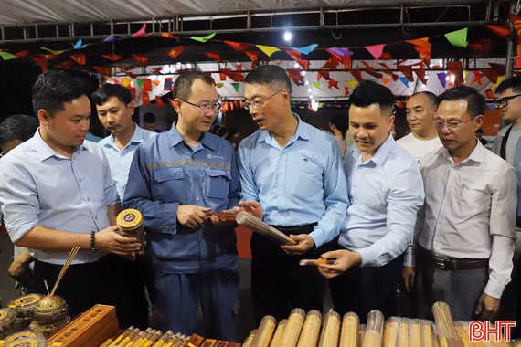 Kết nối đưa sản phẩm OCOP vào tiêu thụ tại Formosa Hà Tĩnh