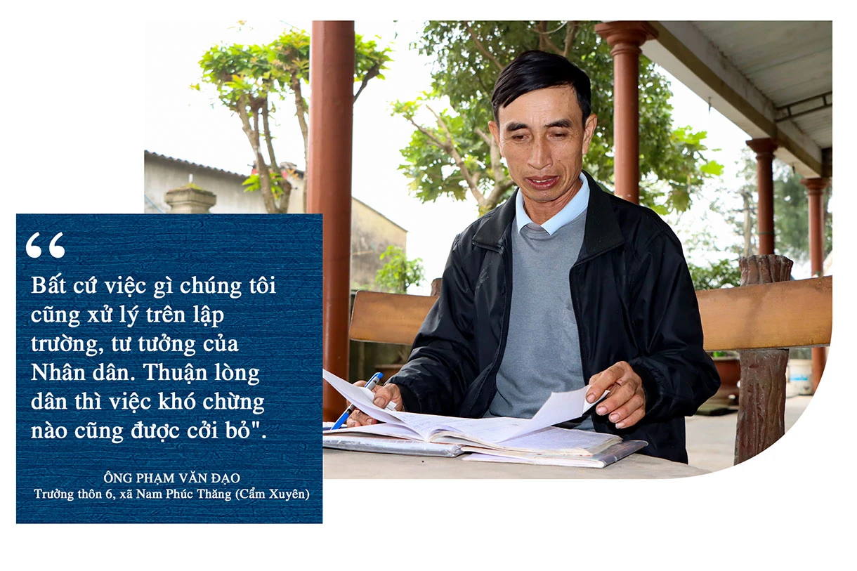 Học Bác, trưởng thôn vùng giáo 22 năm cùng người dân xây “miền quê đáng sống”