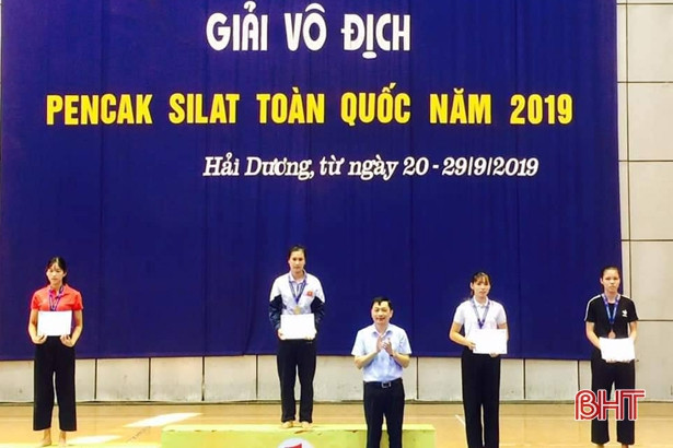 Hà Tĩnh giành 5 huy chương Giải vô địch Pencak silat toàn quốc