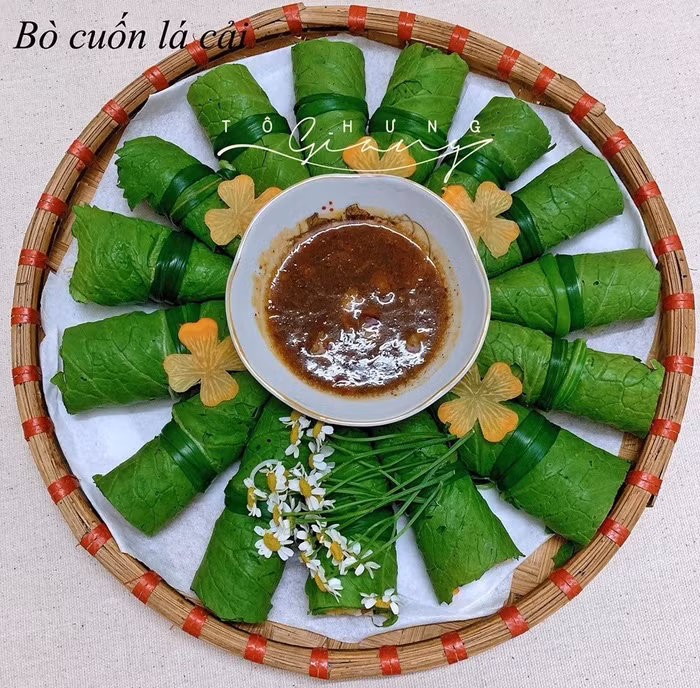 Muốn làm bò cuốn lá cải không bị dai, nồng thì học ngay cách này