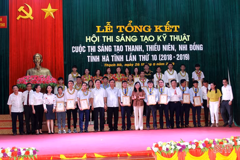 34 giải pháp sáng tạo khoa học kỹ thuật Hà Tĩnh được vinh danh
