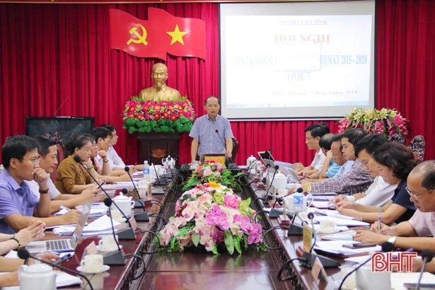 Tập trung, trách nhiệm đưa TP Hà Tĩnh hoàn thành các nhiệm vụ chính trị