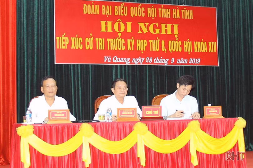 Phó Thủ tướng Vương Đình Huệ: Nghiên cứu đấu nối sử dụng nước kênh Ngàn Trươi - Cẩm Trang cho huyện Vũ Quang