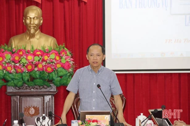 Tập trung, trách nhiệm đưa TP Hà Tĩnh hoàn thành các nhiệm vụ chính trị