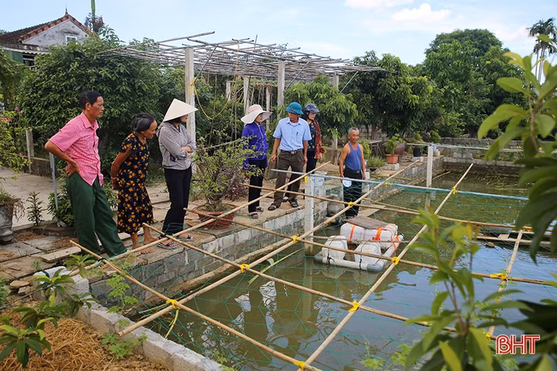 Phố đẹp trong làng quê Hà Tĩnh