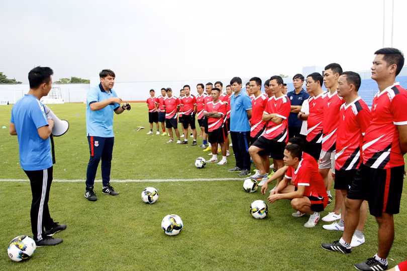 PVF tập huấn nghiệp vụ bóng đá cho cán bộ văn hóa thể thao cơ sở tại Hà Tĩnh