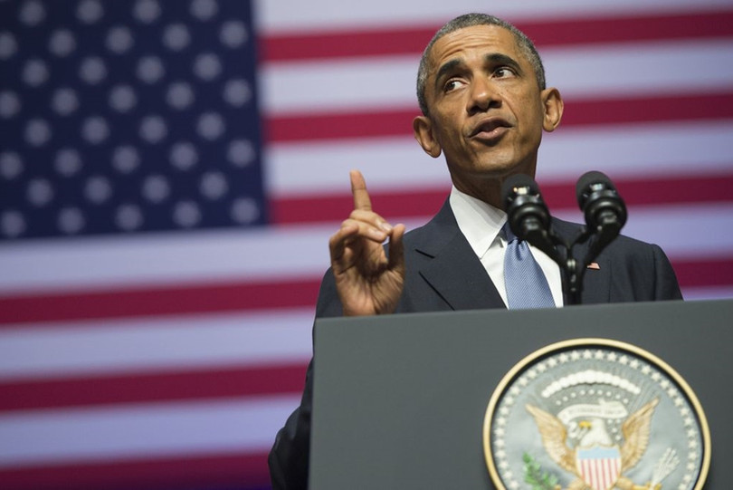 Tính luôn Tổng thống Donald Trump, lịch sử Mỹ đã có đến 13 nhà lãnh đạo từng đối diện đe dọa luận tội tại Hạ viện nhưng phần lớn những đề xuất không qua được ủy ban tư pháp. Chỉ mới có 3 lần ủy ban chính thức trình nội dung luận tội cho toàn thể Hạ viện. Một hạ nghị sĩ đảng Cộng hòa năm 2012 đòi luận tội Tổng thống Barack Obama về chương trình máy bay không người lái tại Pakistan và Afghanistan nhưng cũng bị chặn tại Ủy ban Tư pháp Hạ viện. Ảnh: Getty . Clinton, Nixon và những cuộc điều tra luận tội chấn động ở Mỹ