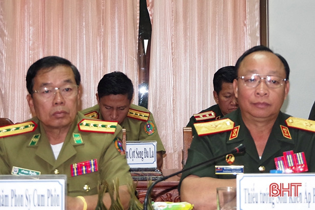 Hà Tĩnh, Khăm Muộn phối hợp bảo vệ vững chắc chủ quyền lãnh thổ