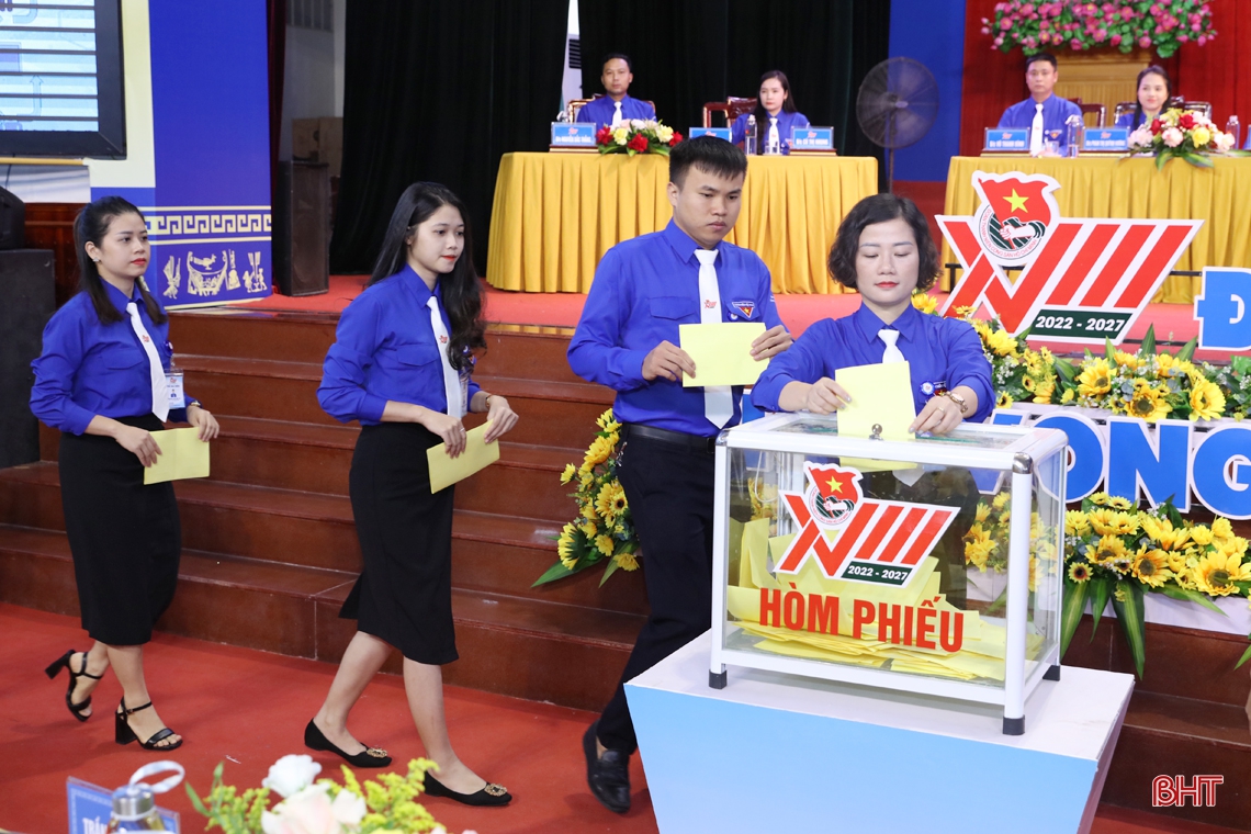 38 đồng chí trúng cử Ban Chấp hành Tỉnh đoàn Hà Tĩnh khóa XVIII