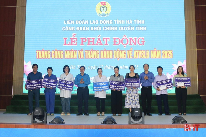 Công đoàn Khối Chính quyền tỉnh triển khai nhiều hoạt động hướng về người lao động dịp Tháng Công nhân. z6514365778128-6aaaba3433b14bfcd3b650883b4e6093.jpg