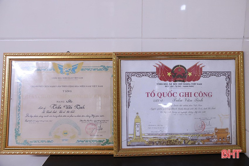 Liệt sỹ Trần Văn Tịnh đã cống hiến tuổi xuân, cuộc đời mình cho Tổ quốc. bqbht_br_z6805361880627-0a0831ded3d8653bd42f577f14494b26.jpg