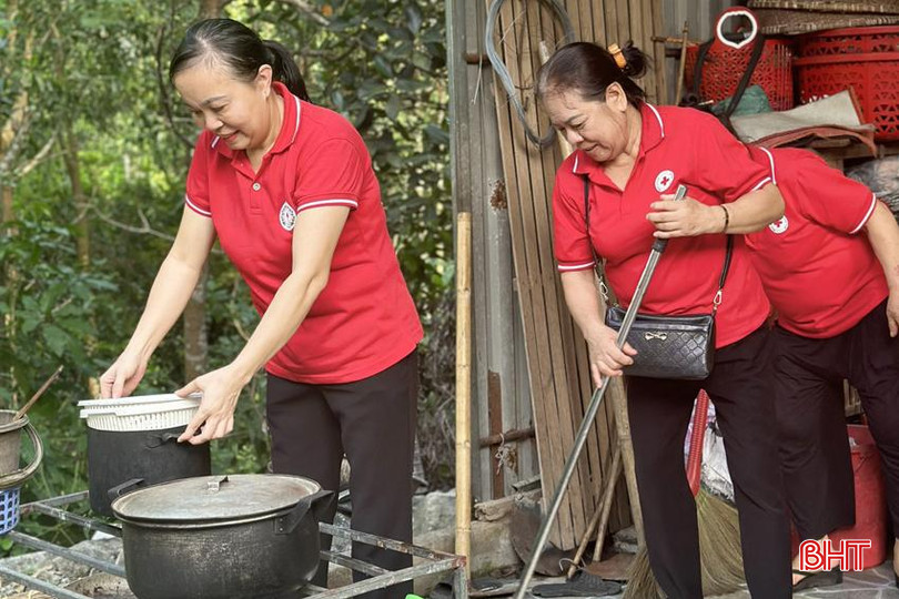 Phong trào "Người tốt, việc thiện" được các cấp, ngành, các tầng lớp nhân dân hưởng ứng. Trong ảnh: các tình nguyện viên chữ thập đỏ tham gia chương trình nấu ăn cho bệnh nhân nghèo. 5.jpg
