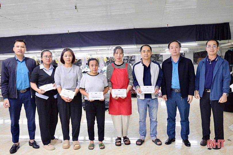 Hoạt động chăm lo đời sống cho người lao động được các cấp công đoàn tập trung triển khai trong dịp này.