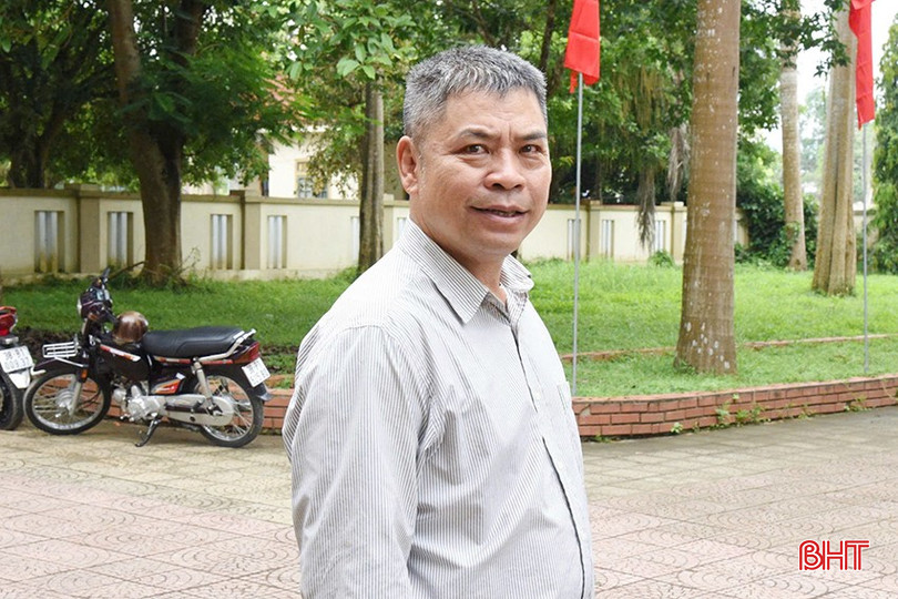 Ông Trần Đình Thanh cũng như người dân xã miền núi Hương Khê gửi gắm niềm tin, kỳ vọng vào bộ máy chính quyền mới ở địa phương. Ảnh Dương Chiến. bqbht_br_z6756345114719-c96fb3e7415d4f86d49e82507d77554e-1.jpg