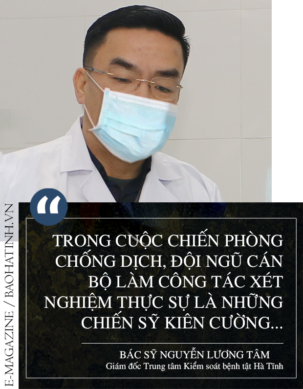 Hy sinh niềm riêng, các “chiến sỹ” CDC Hà Tĩnh vững lòng trên trận tuyến chống “giặc” Covid-19 ảnh 11 Hy sinh niềm riêng, các “chiến sỹ” CDC Hà Tĩnh vững lòng trên trận tuyến chống “giặc” Covid-19