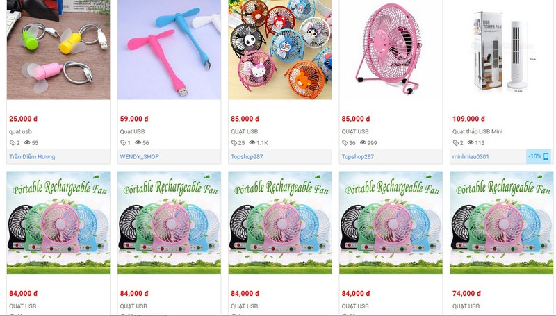 Đồ điện lạnh mini chống nóng "làm mưa, làm gió" thị trường mạng xã hội ảnh 2 do dien lanh mini chong nong lam mua lam gio thi truong mang xa hoi