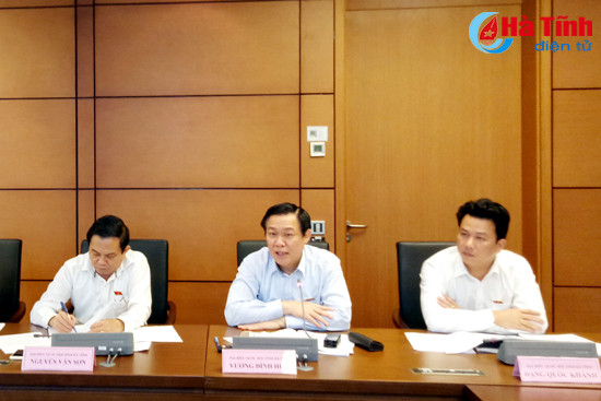 quoc hoi thao luan to ve chuong trinh xay dung luat phap lenh nam 2018
