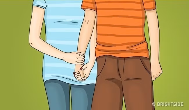 chi nhin cach nam tay cua ban va nguoi ay biet ngay tinh yeu cua hai nguoi o muc do nao