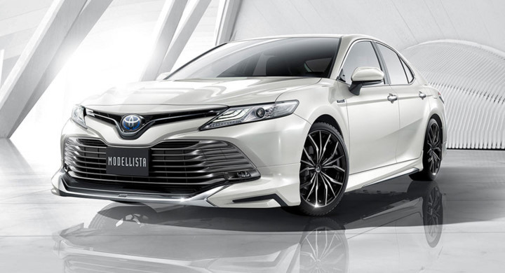 ngam toyota camry 2018 phien ban trd va modellista