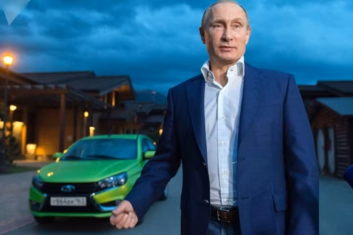 Tổng thống Nga Putin và niềm đam mê ô tô