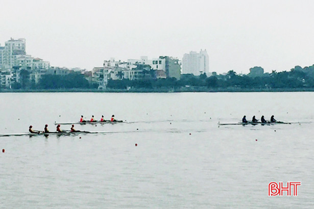 Đua thuyền Hà Tĩnh giành 4 huy chương tại Đại hội TDTT toàn quốc
