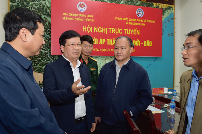 Phó Thủ tướng: Tuyệt đối không chủ quan với bão số 9 ảnh 2 Phó Thủ tướng: Tuyệt đối không chủ quan với bão số 9