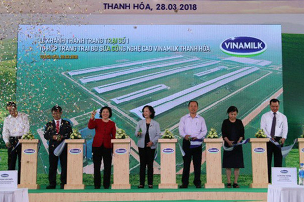 Tổ hợp trang trại bò sữa công nghệ cao Vinamilk tại Thanh Hoá - bước phát triển mới cho ngành chăn nuôi bò sữa tại Việt Nam