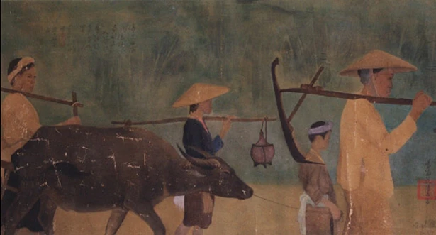 Nguyễn Phan Chánh - tranh lụa và hồn quê…