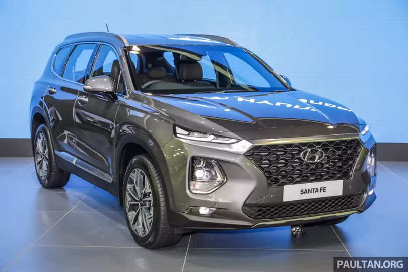 Hyundai Santa Fe 2019 về Malaysia trước Việt Nam, giá gần 45.000 USD