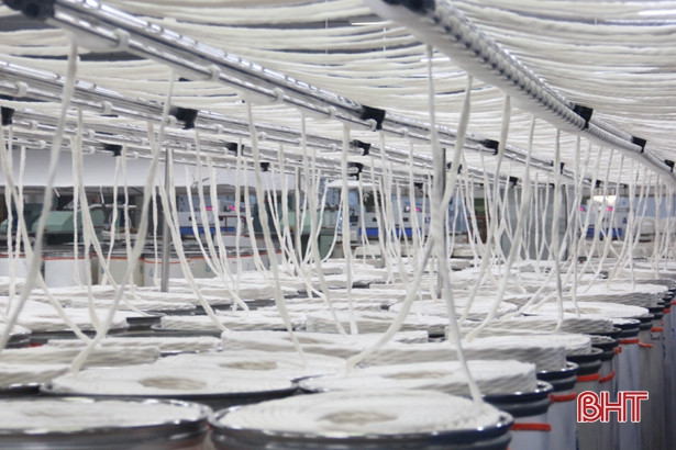 Sản xuất gần 7.000 tấn sợi, Vinatex Hồng Lĩnh thu 424 tỷ đồng