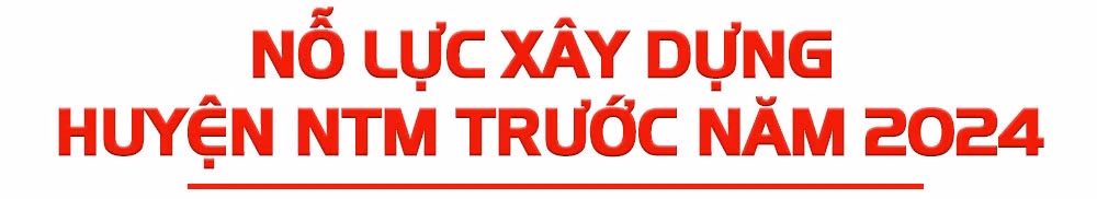 Xác định đột phá về nông nghiệp, Hương Khê quyết tâm đạt chuẩn huyện nông thôn mới