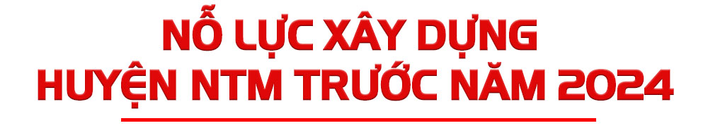 Xác định đột phá về nông nghiệp, Hương Khê quyết tâm đạt chuẩn huyện nông thôn mới