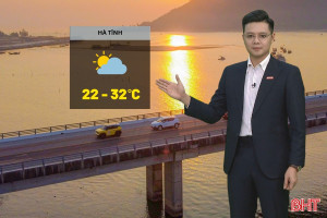 Dự báo thời tiết Hà Tĩnh 28/2: Có mây, phổ biến không mưa.