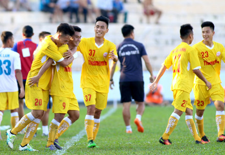 Ở cấp độ các giải trẻ, Hà Nội luôn là đội được đánh giá cao và luôn là ứng cử viên sáng giá cho chức vô địch. Ảnh: K.H khong phai hagl ha noi moi la hinh mau ve dao tao tre