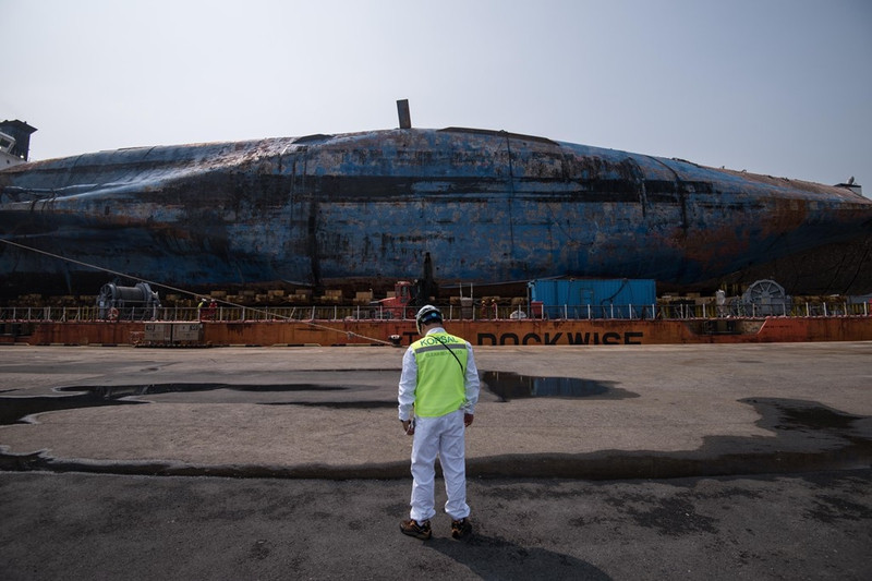 pha sewol da ve noi an nghi cuoi cung sau 1 080 ngay