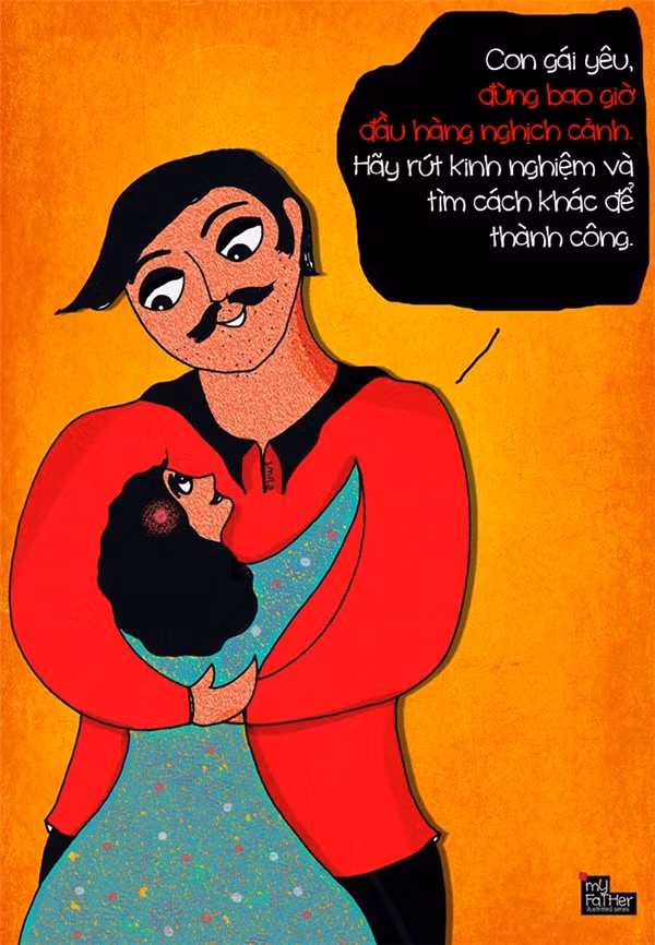 am long bo tranh bo la nguoi dan ong vi dai nhat cua con gai