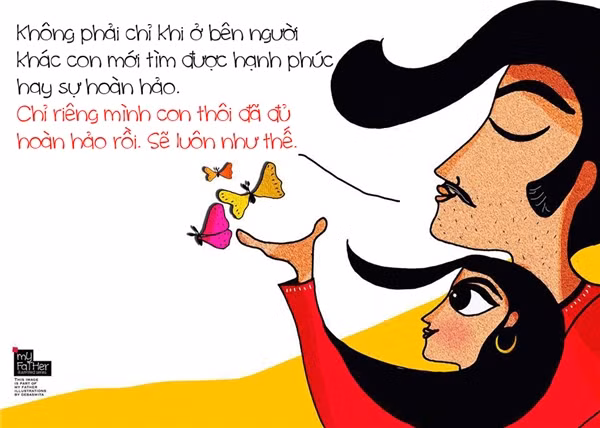 am long bo tranh bo la nguoi dan ong vi dai nhat cua con gai