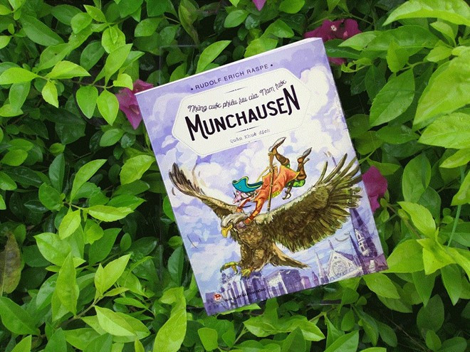 Ấn bản mới nhất của tác phẩm Những cuộc phiêu lưu của Nam tước Munchausen. nam tuoc munchausen va nhung cuoc phieu luu hap dan