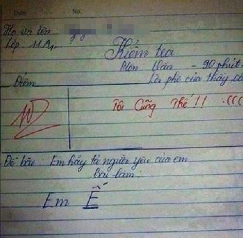 1 001 cach lam bai kiem tra kho do cua hoc tro