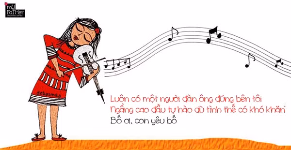 am long bo tranh bo la nguoi dan ong vi dai nhat cua con gai