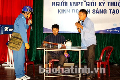 Hàng năm, VNPT đều tổ chức hội thi giỏi kỹ thuật, kinh doannh sáng tạo, là dịp để CBCNV học hỏi, nâng cao trình độ chuyên môn nghiệp vụ