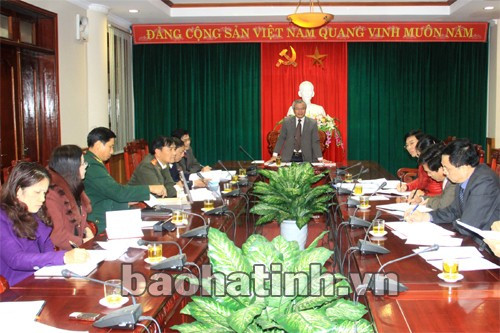 Phó Bí thư Thường trực Tỉnh ủy Trần Nam Hồng: Các hoạt động kỷ niệm 110 năm ngày sinh Tổng Bí thư Trần Phú phải được tổ chức trang trọng, thiết thực và tiết kiệm