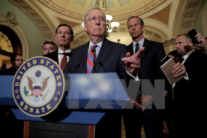 thuong vien my bat den xanh cho ke hoach cai cach thue cua ong trump