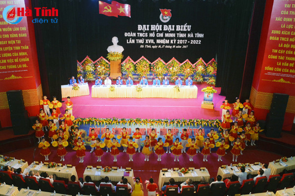khai mac trong the dai hoi doan tncs ho chi minh tinh ha tinh lan thu xvii